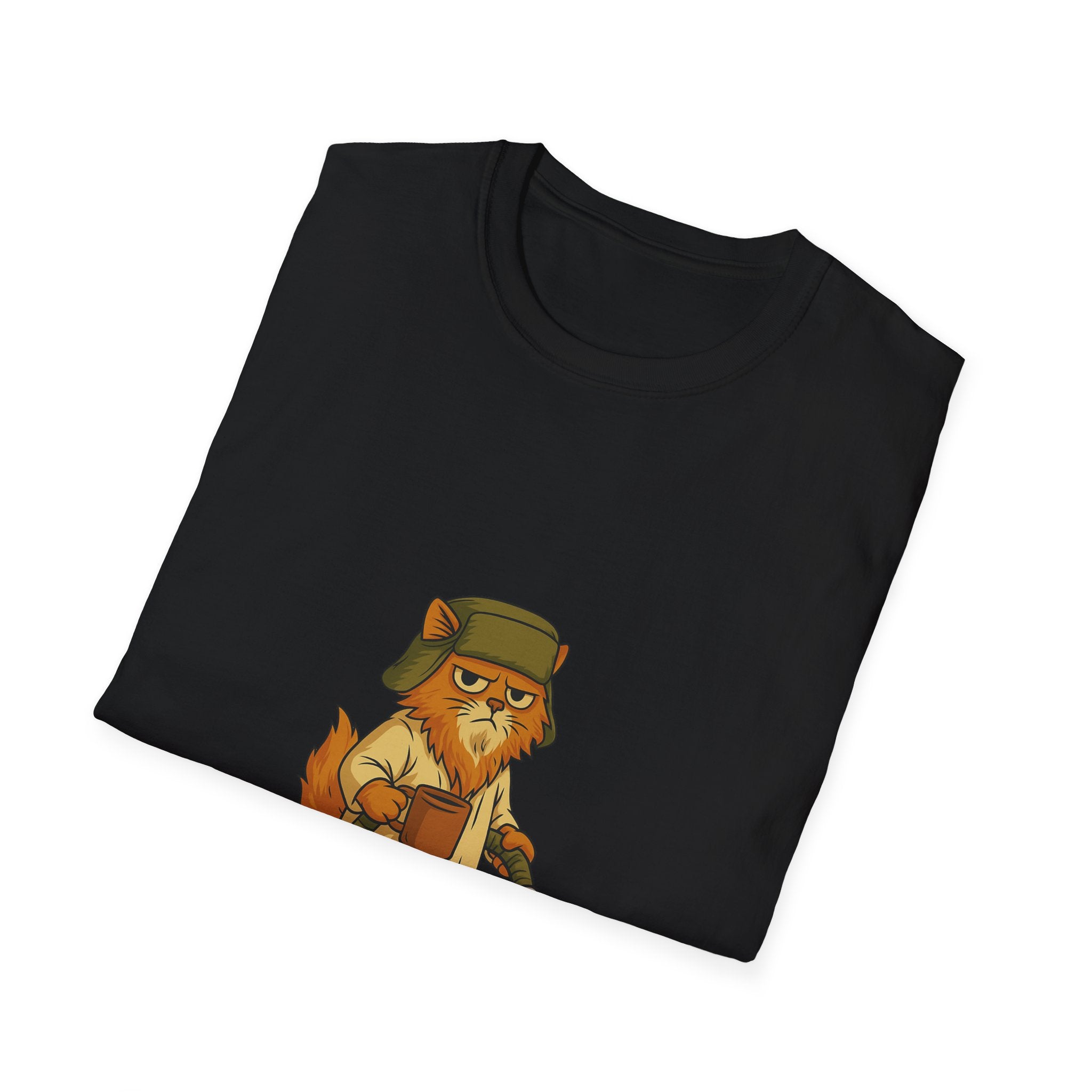 T-Shirt — "Litter's Full" Fox Hunter Graphic Tee